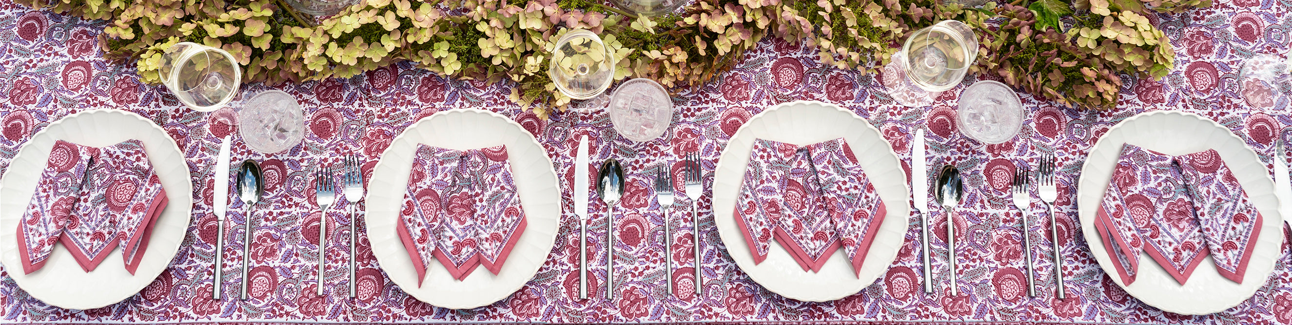 block printed cloth napkins