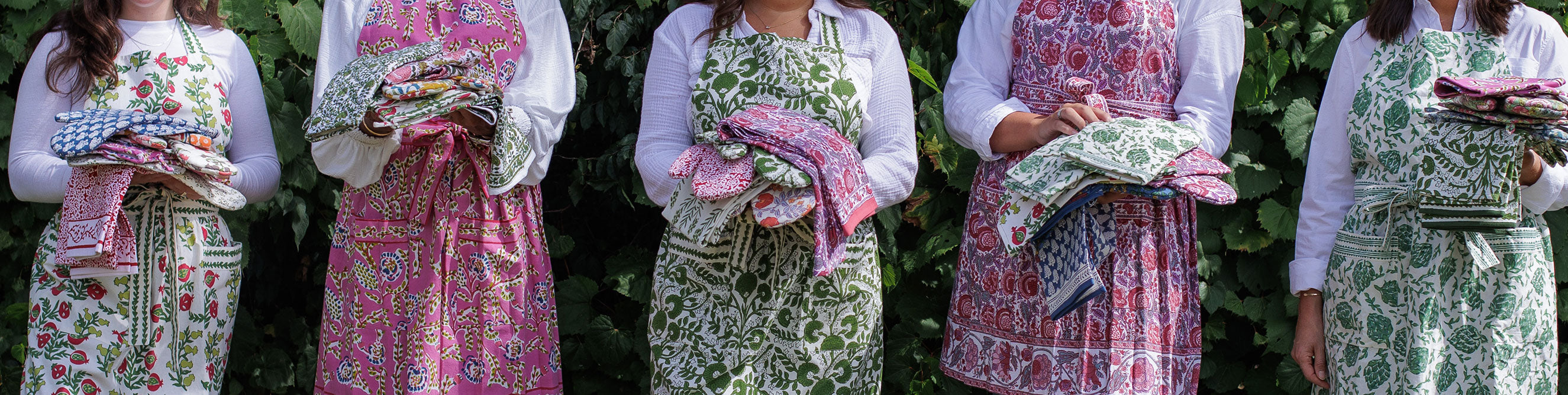 floral apron