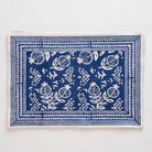 Signature print Pomegranate Blue placemat set of 4. 