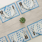 Napkins and matching placemats. 