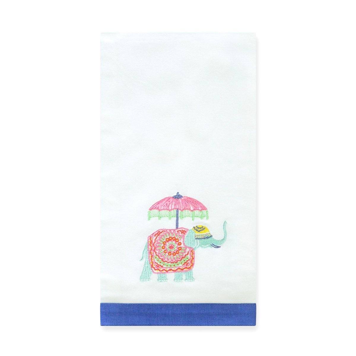 Elephant March Tea Towel 