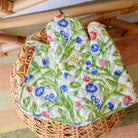 Emma Oven Mitt Set and potholder.