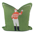 Jockey Throw Pillow Cover