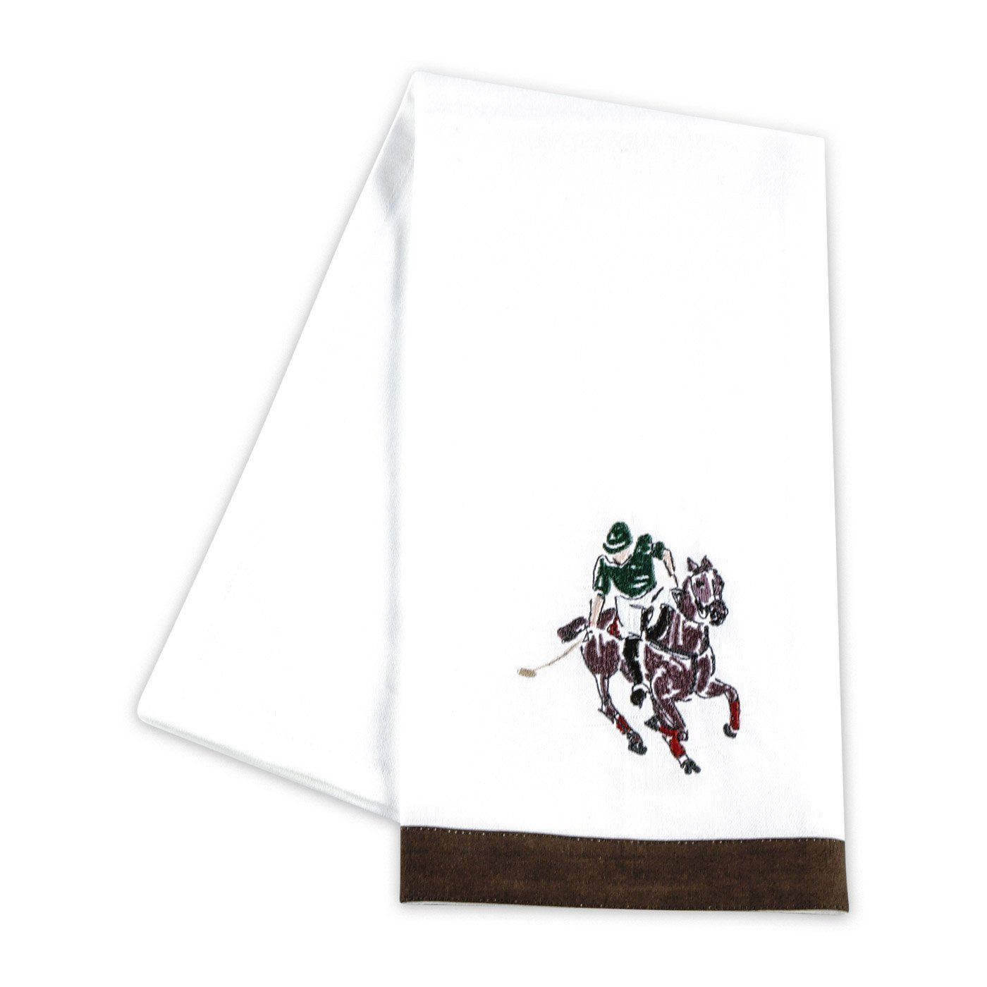 Polo Player Tea Towel