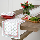 Christmas Tree Print table runner