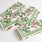 Emma Red & Green Floral Napkins