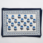 Gaya Cobalt Blue & White Floral Placemats