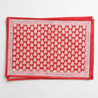 Pom Buti Red & White Floral Placemats